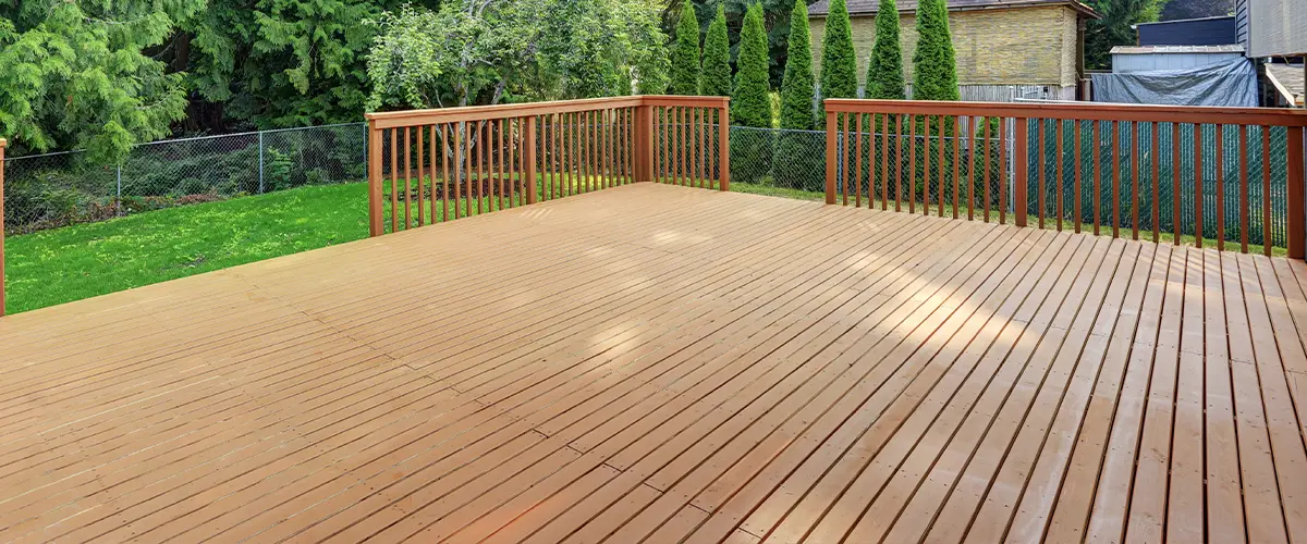 home wood deck pvc vs composite decking